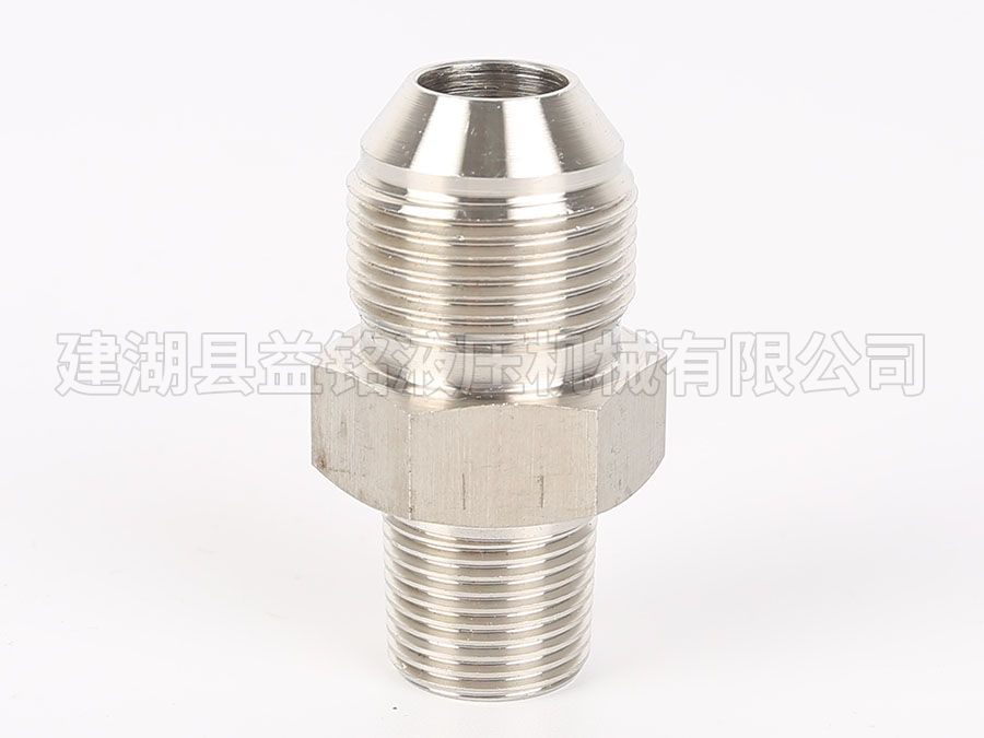 1QT-SP 公制外螺纹扩口式直通接头